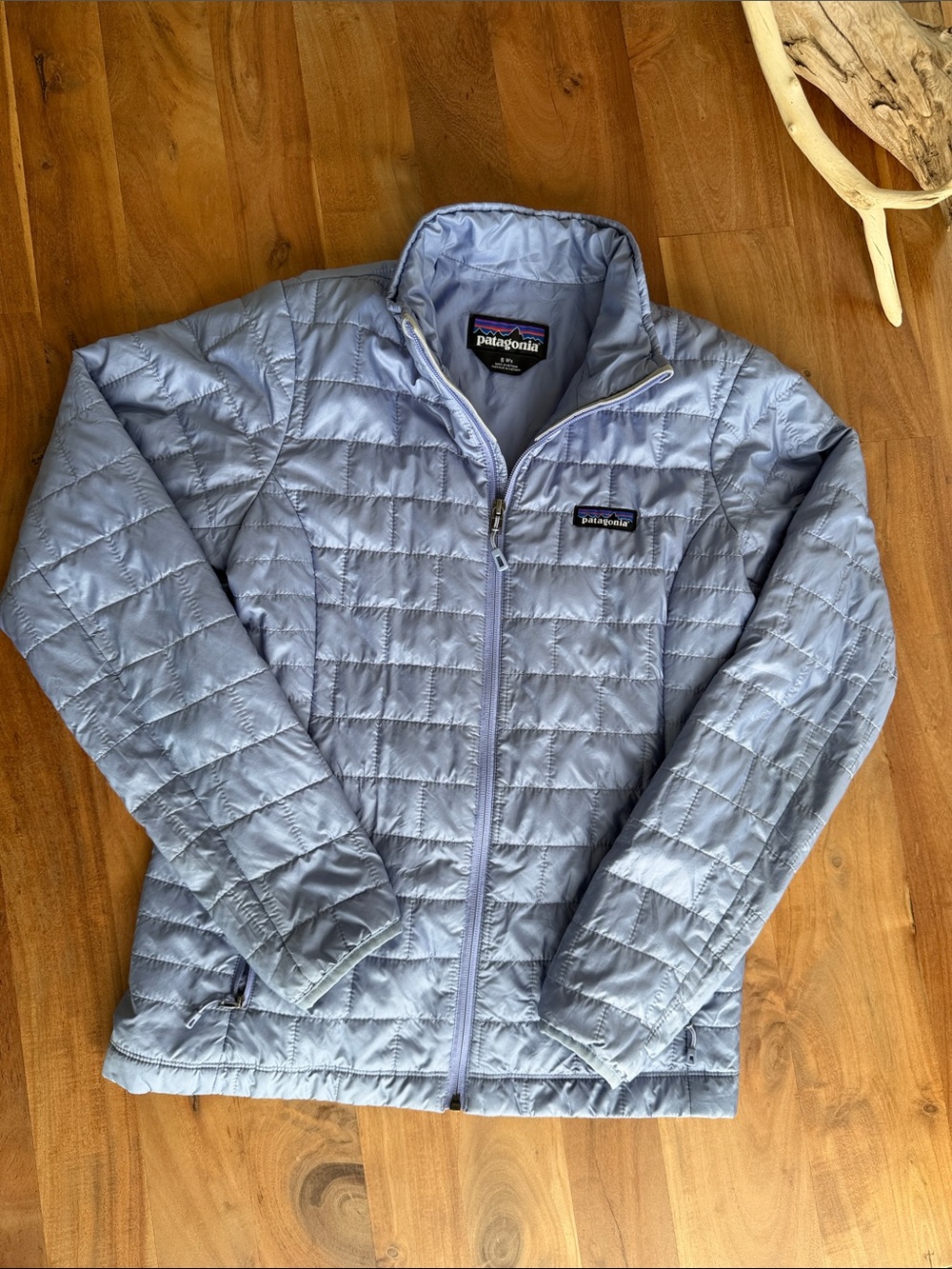 Patagonia Women’s Light Blue Quilted Jacket